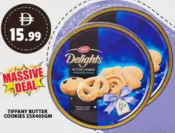 Grand Mall Sharjah Tiffany butter cookies offer