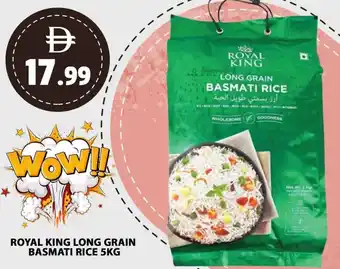 Grand Mall Sharjah Royal king long grain basmati rice offer