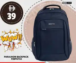 Grand Mall Sharjah Parajhon backpack pjbp6732 offer