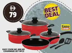 Grand Mall Sharjah Easy cook mc-800 ns cookware set 9pcs offer