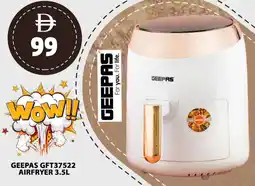 Grand Mall Sharjah Geepas gft37522 airfryer offer