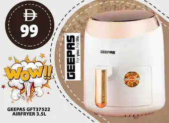 Grand Mall Sharjah Geepas gft37522 airfryer offer