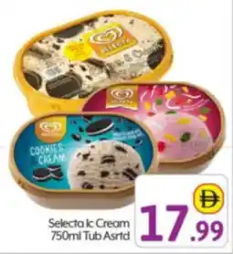 Bigmart Selecta lc Cream Tub Asrtd offer