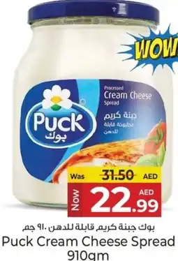 Kenz Hypermarket Puck Cream Cheese Spread offer