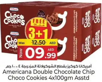 Kenz Hypermarket Americana Double Chocolate Chip Choco Cookies offer