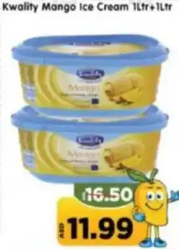 Al Madina Kwality Mango Ice Cream offer
