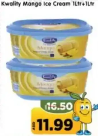 Al Madina Kwality Mango Ice Cream offer