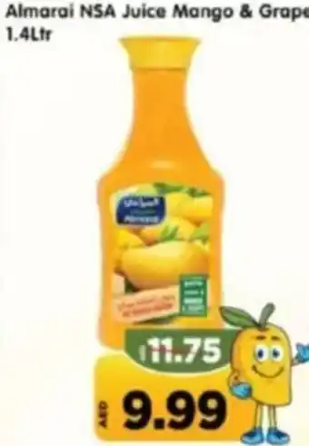 Al Madina Almarai NSA Juice Mango & Grape offer