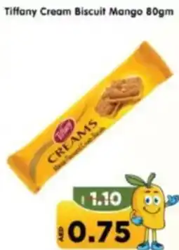 Al Madina Tiffany Cream Biscuit Mango offer