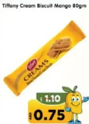 Al Madina Tiffany Cream Biscuit Mango offer
