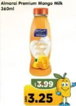 Al Madina Almarai Premium Mango Milk offer