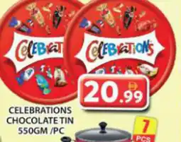 Grand Mall Sharjah Celebrations chocolate tin offer