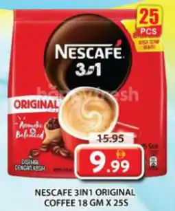 Grand Mall Sharjah Nescafe 3-in-1 Original Coffee offer