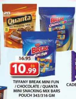 Grand Mall Sharjah Tiffany Break / Quanta offer
