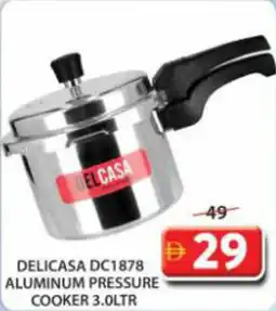 Grand Mall Sharjah Delicasa DC1878 Aluminum Pressure Cooker offer