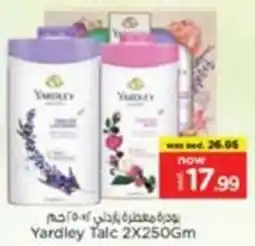 Nesto Yardley Talc offer