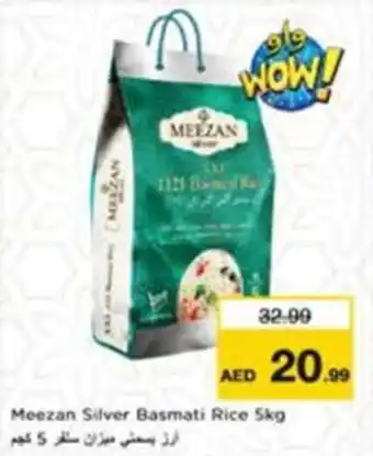 Nesto Meezan Silver Basmati Rice offer