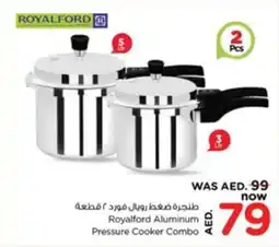 Nesto Royalford Aluminum Pressure Cooker Combo offer