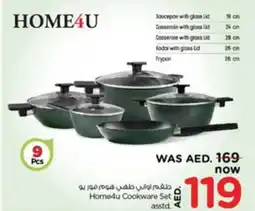 Nesto Home4u Cookware Set asstd. offer