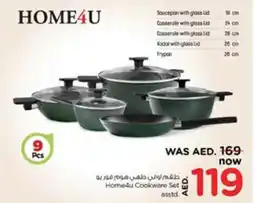 Nesto Home4u Cookware Set asstd. offer