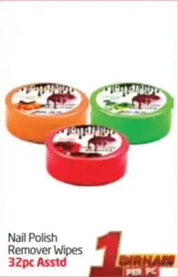Delta Centre Nail Polish Remover Wipes Asstd offer