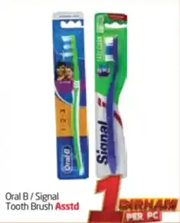 Delta Centre Oral B / Signal Tooth Brush Asstd offer