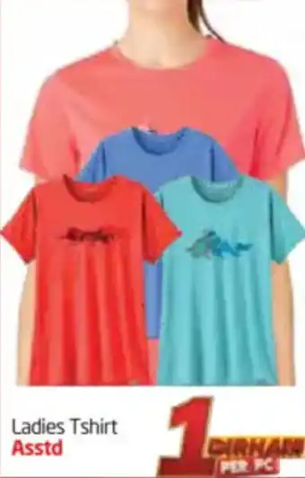 Delta Centre Ladies T Shirt Asstd offer