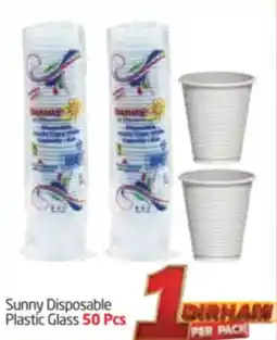 Delta Centre Sunny Disposable Plastic Glass offer