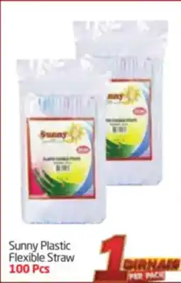 Delta Centre Sunny Plastic Flexible Straw offer