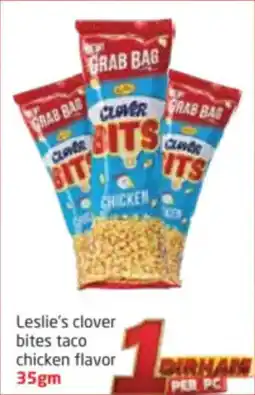 Delta Centre Leslie's Clover Bites Taco Chicken Flavor offer