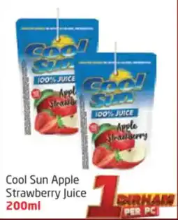 Delta Centre Cool Sun Apple Strawberry Juice offer