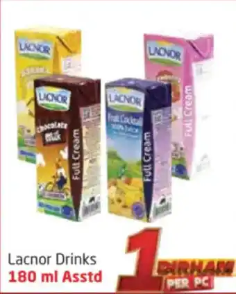 Delta Centre Lacnor Drinks Asstd offer