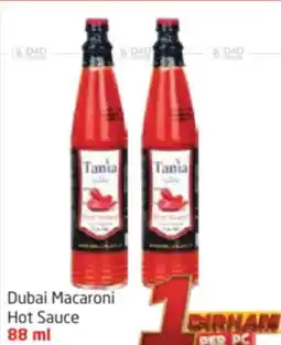 Delta Centre Dubai Macaroni Hot Sauce offer