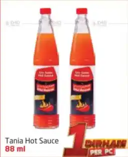 Delta Centre Tania Hot Sauce offer