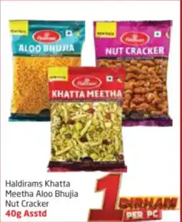 Delta Centre Haldirams Khatta Meetha Aloo Bhujia Nut Cracker offer