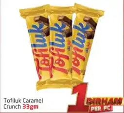 Delta Centre Tofiluk Caramel Crunch offer