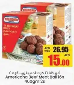 Armed forces cooperative society Americana Beef Meat Ball offer