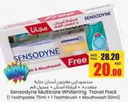 Armed forces cooperative society Sensodyne Multicare Whitening Travel Pack offer