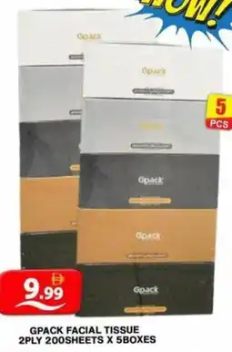 Grand Hyper Market Gpack facial tissue offer