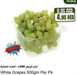 Almaya supermarket White Grapes offer