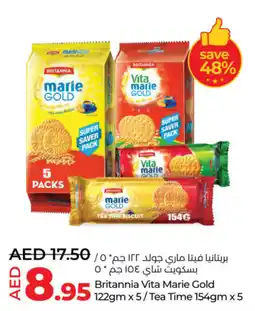 Lulu Hypermarket Britannia Vita Marie Gold / tea time offer