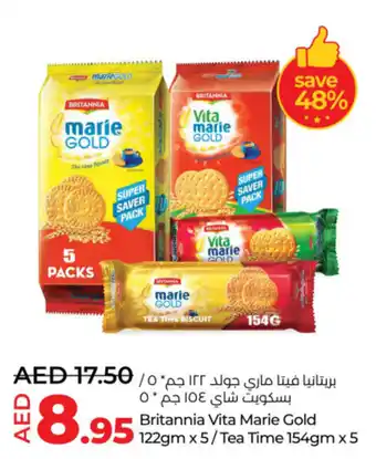 Lulu Hypermarket Britannia Vita Marie Gold / tea time offer