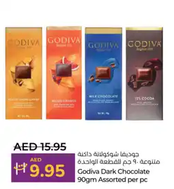 Lulu Hypermarket Godiva Dark Chocolate offer