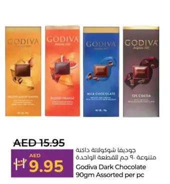 Lulu Hypermarket Godiva Dark Chocolate offer