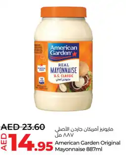 Lulu Hypermarket American Garden Original Mayonnaise offer
