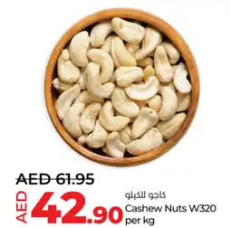 Lulu Hypermarket Cashew Nuts W320 offer