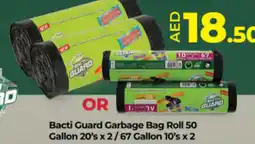 Lulu Hypermarket Bacti Guard Garbage Bag Roll 50 offer