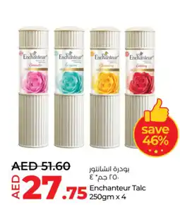 Lulu Hypermarket Enchanteur Talc offer