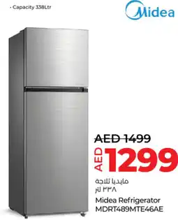 Lulu Hypermarket Midea Refrigerator MDRT489MTE46AE offer