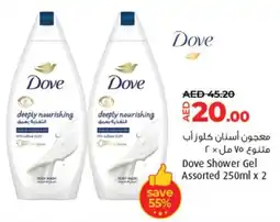 Lulu Hypermarket Dove Shower Gel offer